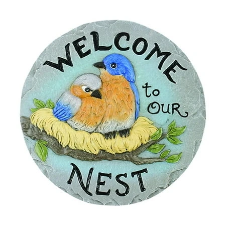Cha11148 Decorative Stepping Stone - Welcome To Nest Design