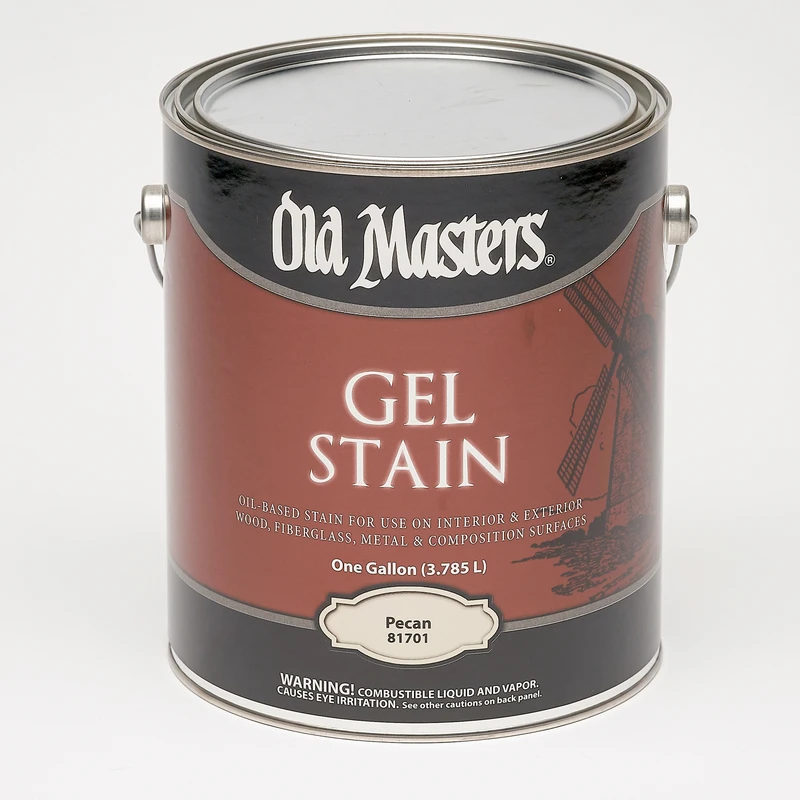 Semi-transparent Pecan Oil-based Gel Stain 1 Gallon