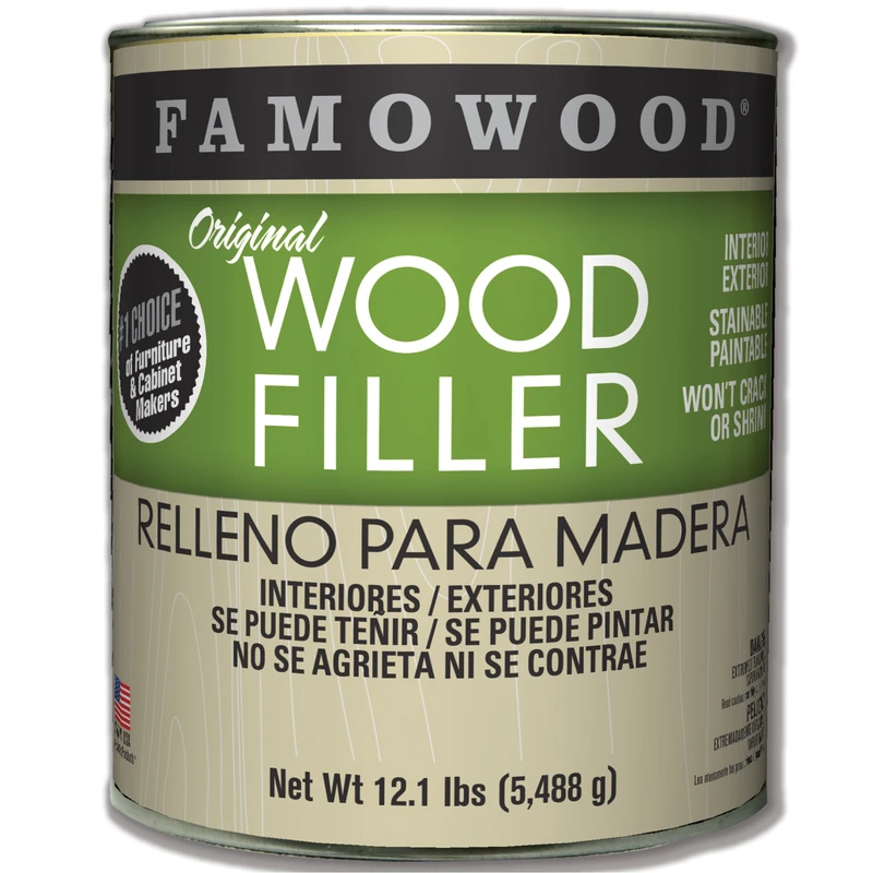 Maple Wood Filler 12.1 Pound For Repairs And Finishing