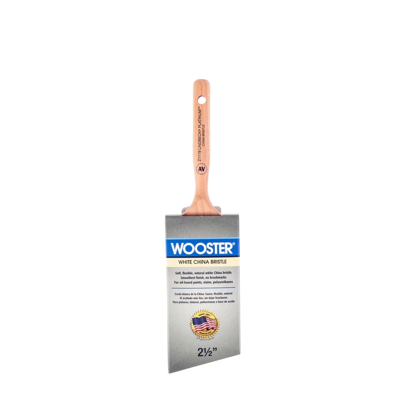 Lindbeck Platinum 2-1/2 Inch Wide Angle Paint Brush For Precision Painting