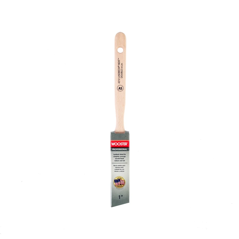 Ultra/pro 1 Inch Wide Angle Paint Brush For Precision Painting