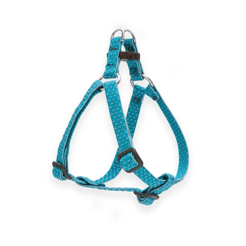 Eco Tropical Sea Recycled Plastic Dog Harness - Adjustable And Durable