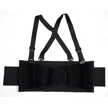 Medium Back Support Belt, Black, Model Sb-m For Enhanced Comfort