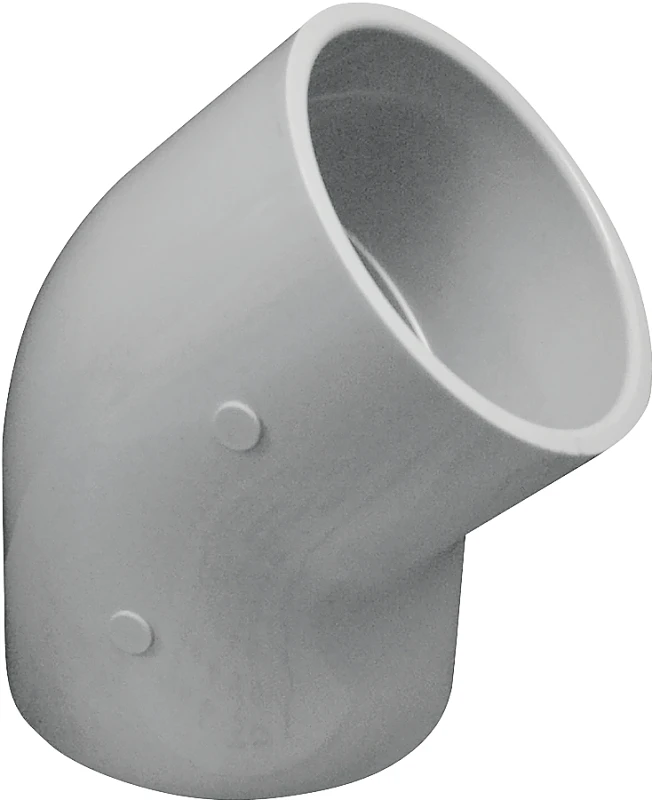 4 Inch 45 Degree Pvc Slip Elbow Fitting For Plumbing