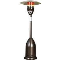 Deluxe Patio Heater With Adjustable Heat Settings And Elegant Design