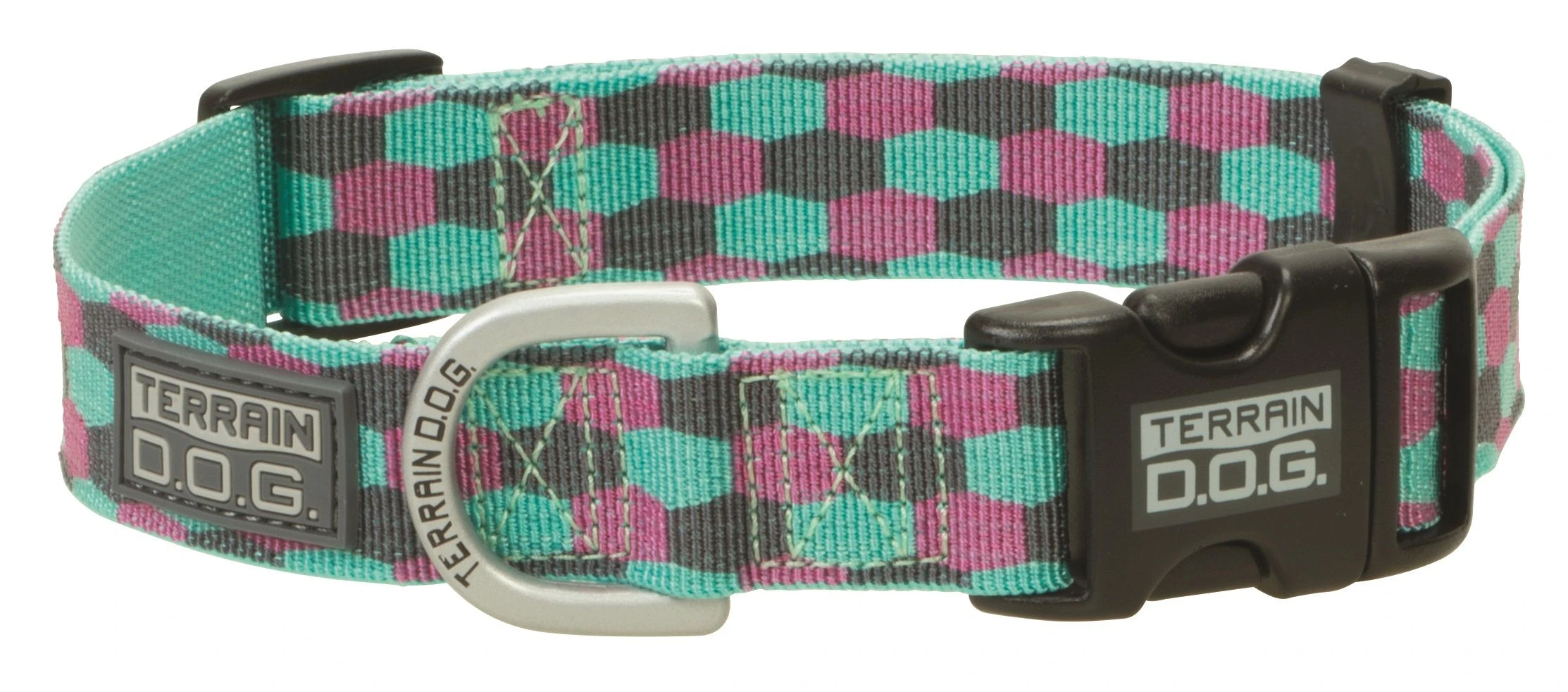 Terrain Dog Patterned Snap-n-go Adjustable Collar - Adjustable Size For All Breeds