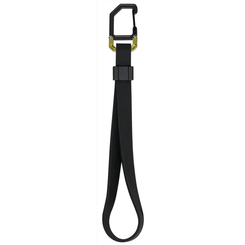 Apex Silicone Black Clip/hook Key Strap - Durable Key Ring Accessory