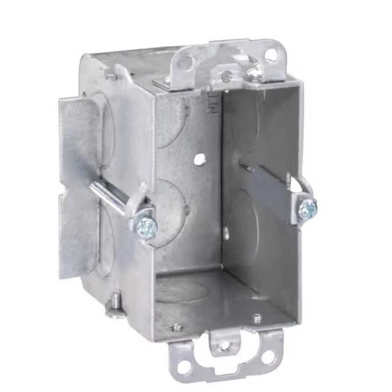 New Work Rectangle Steel Switch Box, Model G601-ow-upc, 4.1 Height