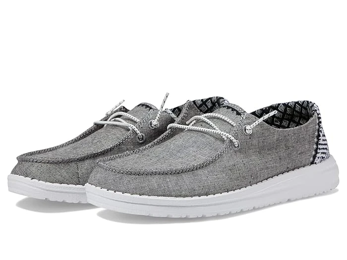 Wendy Chambray Woven Shoes For Little Kids And Big Kids