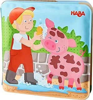 Animal Wash Day Magic Bath Book - Wipe Clean With Warm Water