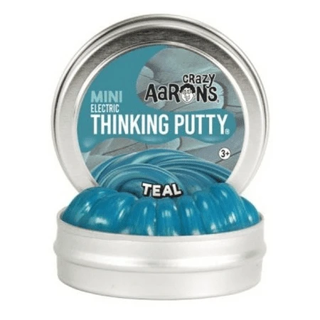  Thinking Putty Teal Mini Tin - Stress Relief And Creative Play