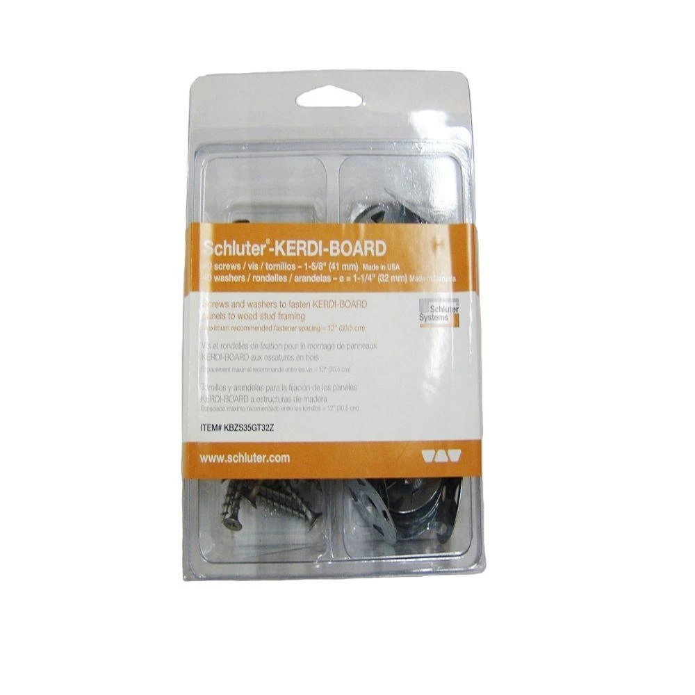 Board Hardware Set With 1-5/8 Inch Screws And 1-1/4 Inch Washers
