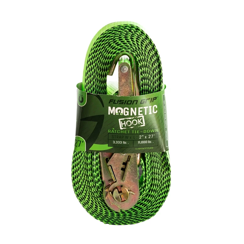 Single Ratchet Tie Down Strap 2 Inch X 27 Feet Model Fg227