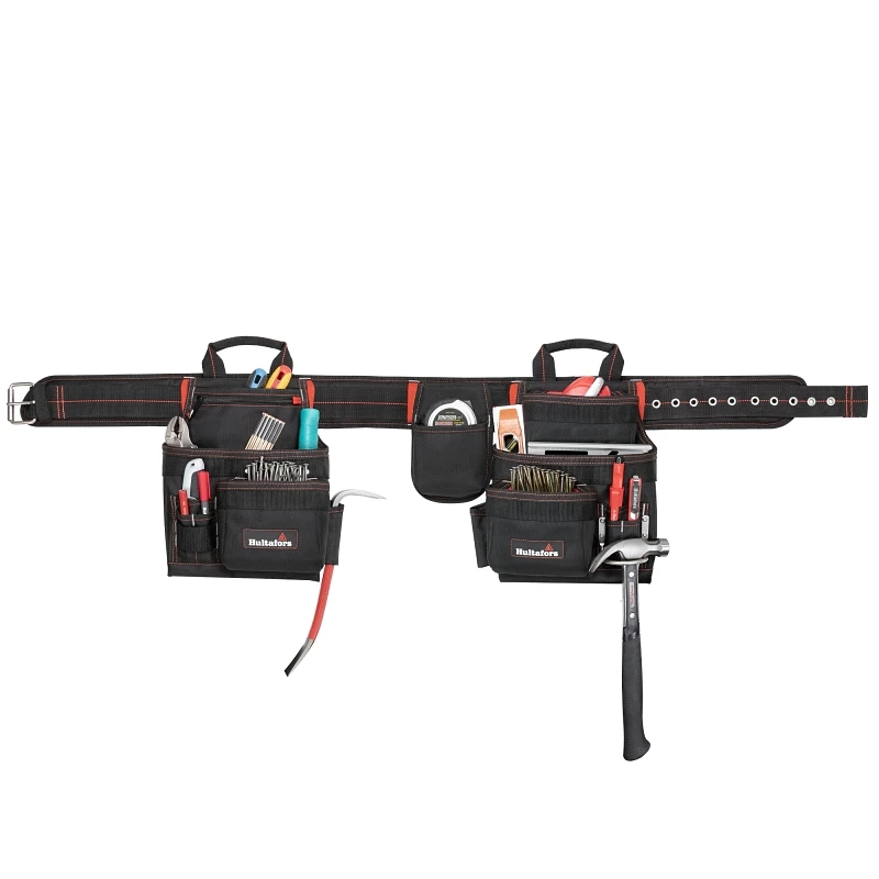 Carpenter's Combo Apron With Pouch Handles And Adjustable Belt