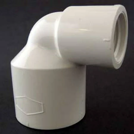 90 Degree Ell Polypropylene Pvc Fitting 3/4 Inch X 1/2 Inch