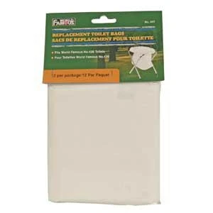 Replacement White Bags 19 X 23 Inches, Model 437, 12 Bags Per Pack