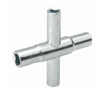 4-way Square Stem Key With Vinyl Display Pouch