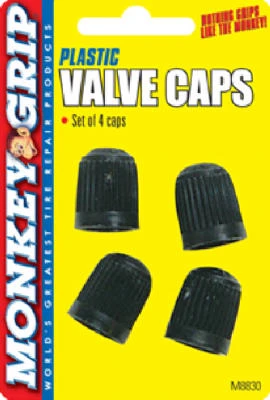 VALVE CAPS DOME 4PK