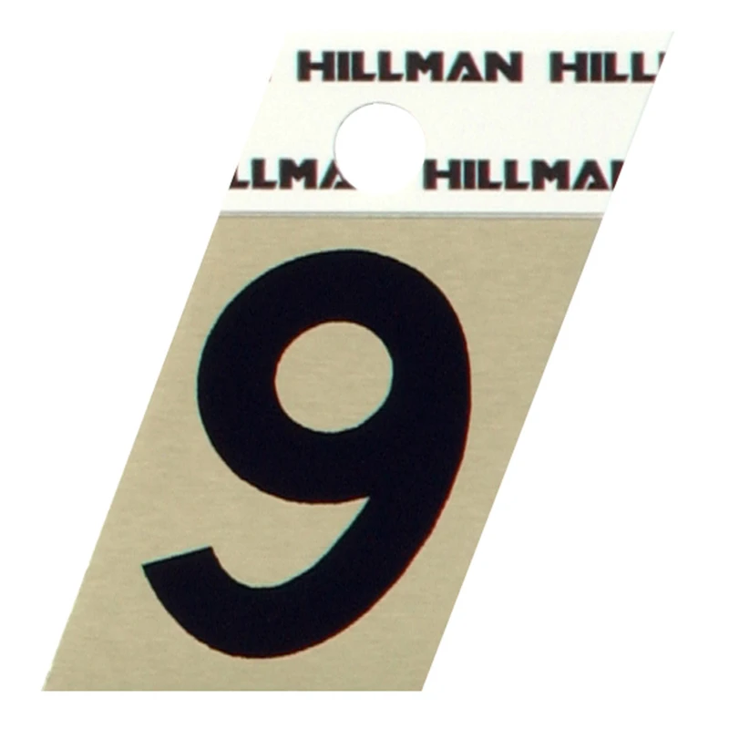 1-1/2 in.Aluminum Angle-Cut Number 9