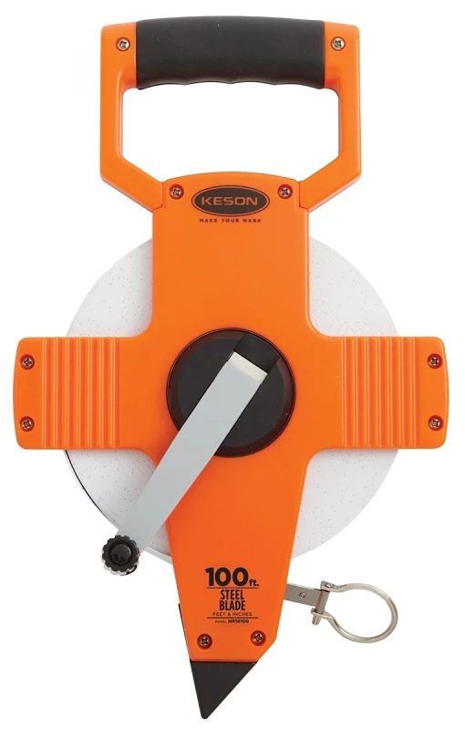 Nr18100 100 Ft Steel Tape Measure With Abs Case And 3/8 In Blade Width