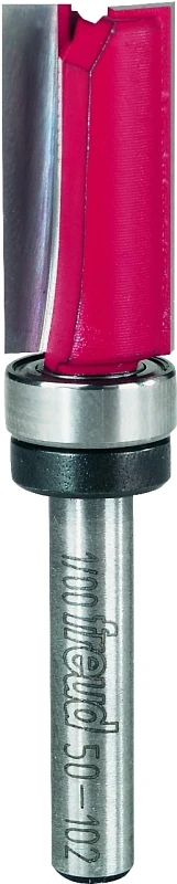 1/2-In. 2-Flute Carbide Top-Bearing Straight Router Bit