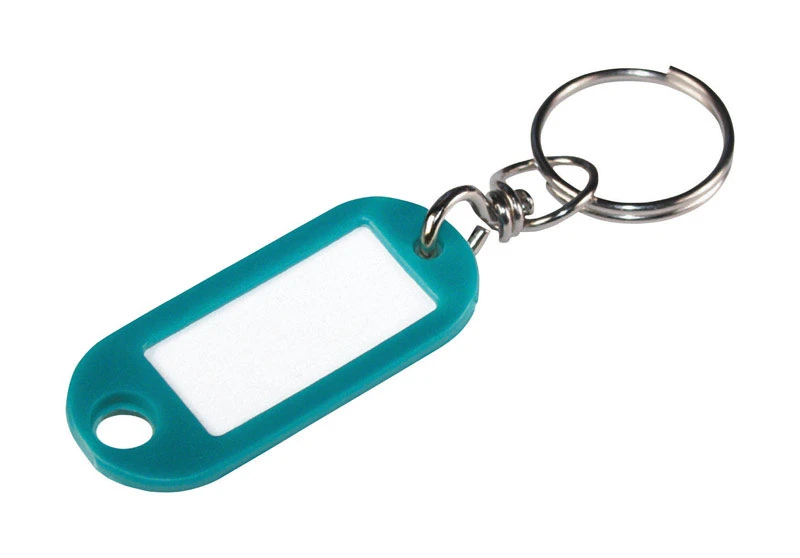 Flexible ID Tags with Swivel and Ring (10-Pack)