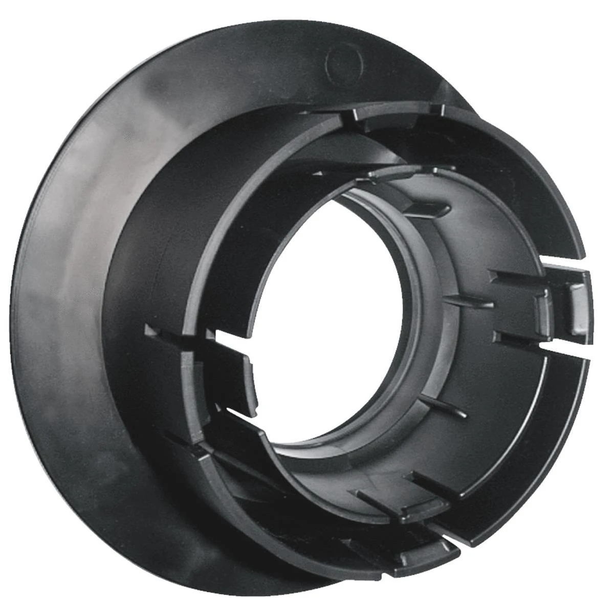3 In. And 4 In. Black Universal Locking Basin Outlet For Catch Basins