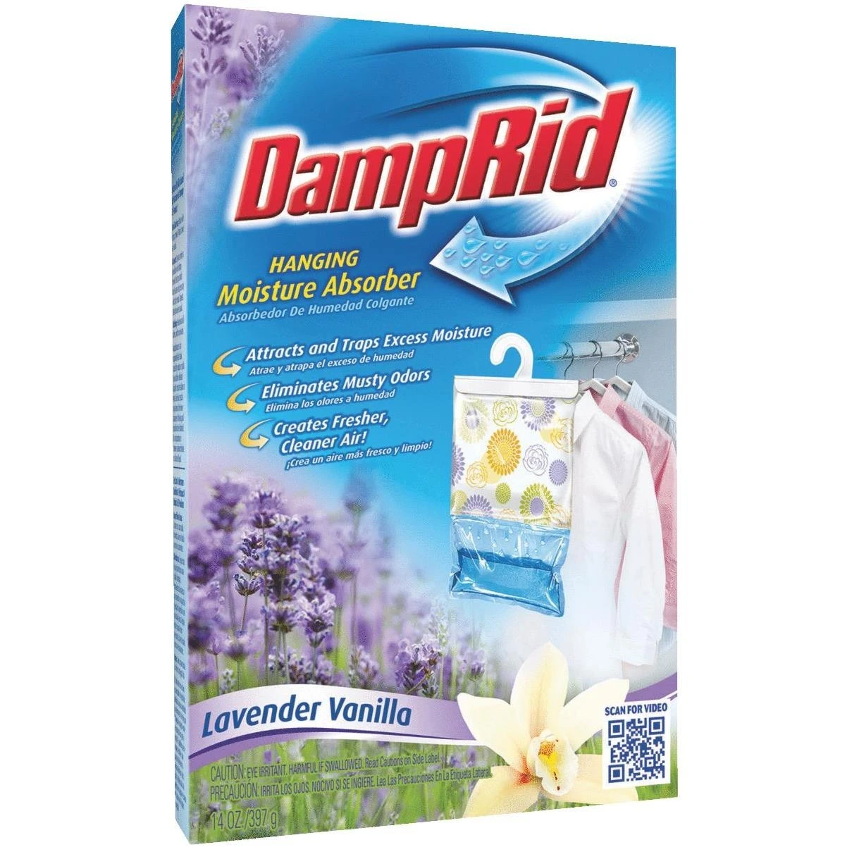 14 Ounce Lavender Vanilla Hanging Moisture Absorber For Home Comfort