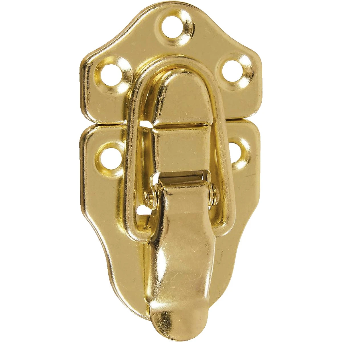 V1848 Miniature Brass Drawer Catch, 1.5 X 2.75-in., 2-pk