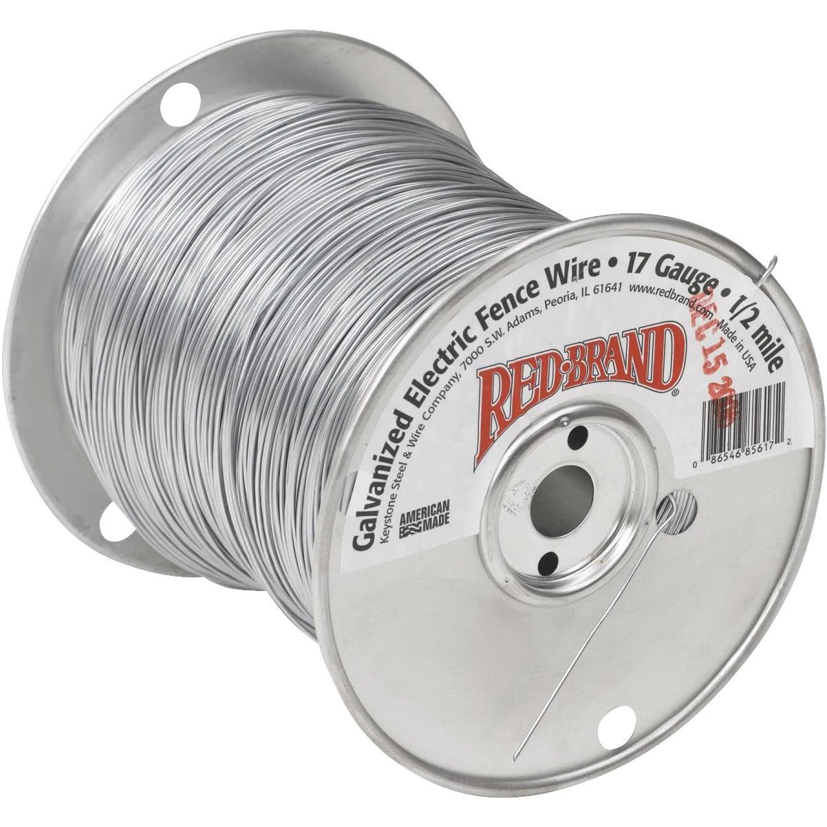 1/2-mile X 17 Gauge Steel Electric Fence Wire For Farm Use