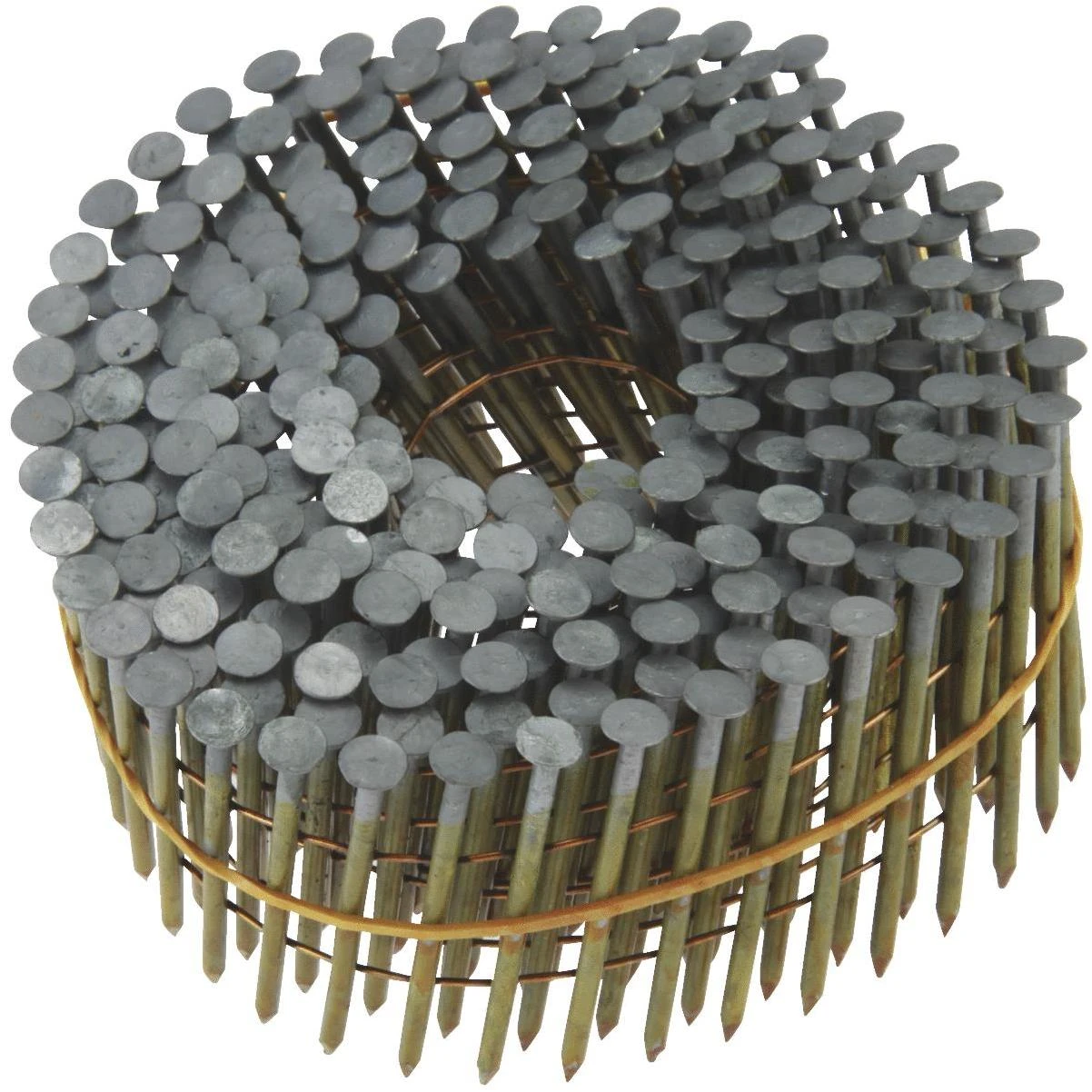 3-1/4 Inch X 0.099 Inch Coil Framing Nail - 2500 Count Hot Dipped Galvanized