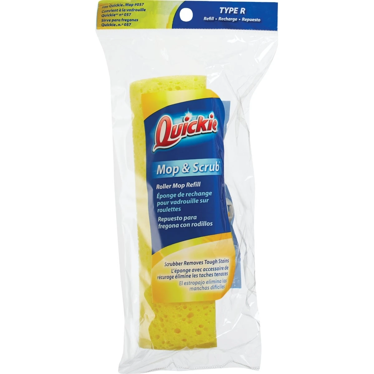 9 Inch Roller Sponge Refill With Patented Scrubbing Pad Feature