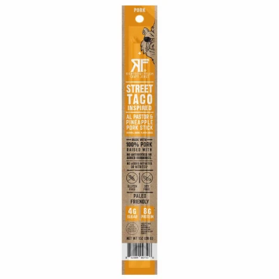 Street Taco Pork & Pineapple Stick, 1 Oz. - Flavorful Snack For Any Occasion