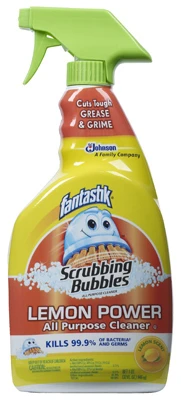 32 Oz Antibacterial Fantastik All Purpose Cleaner With Fresh Lemon Scent
