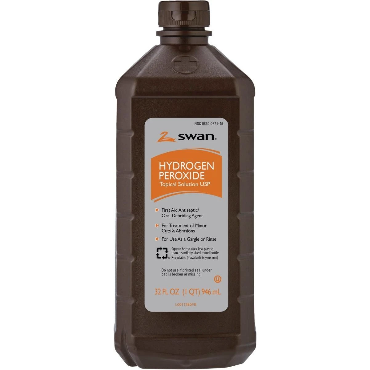 32 Oz. 3% Hydrogen Peroxide First Aid Antiseptic For Cuts And Abrasions