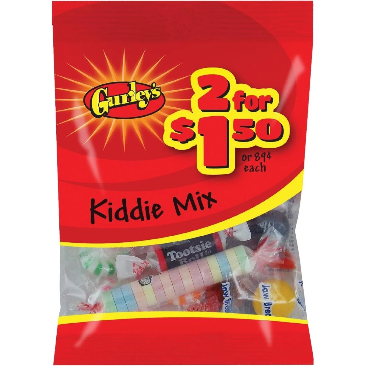 2.5 Oz. Kiddie Mix Candy - Assorted Varieties For Kids