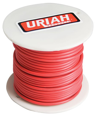 100 Feet 12 Awg Red Automotive Wire For 12 Volt Dc Circuits - Stranded Insulation