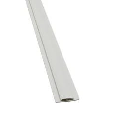 8' 1/8" Frost White Prefinished Divider Moulding