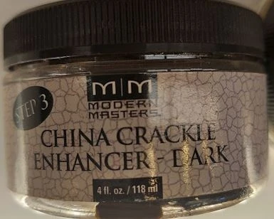 Crackle Enhancer Dark 4 Ounce For Faux Finishing And Craft Projects
