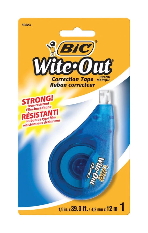 Bic Wite-Out White Correction Tape 1 pk 1 pk