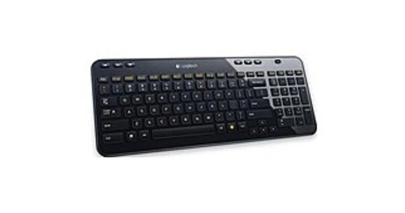 K360 Wireless Keyboard - Compact, 2.4ghz, Glossy Black, Model 920-004088