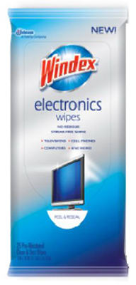 Electronic Wet Wipes, 25 Count - Electronics Cleaner For Screens And Surfaces