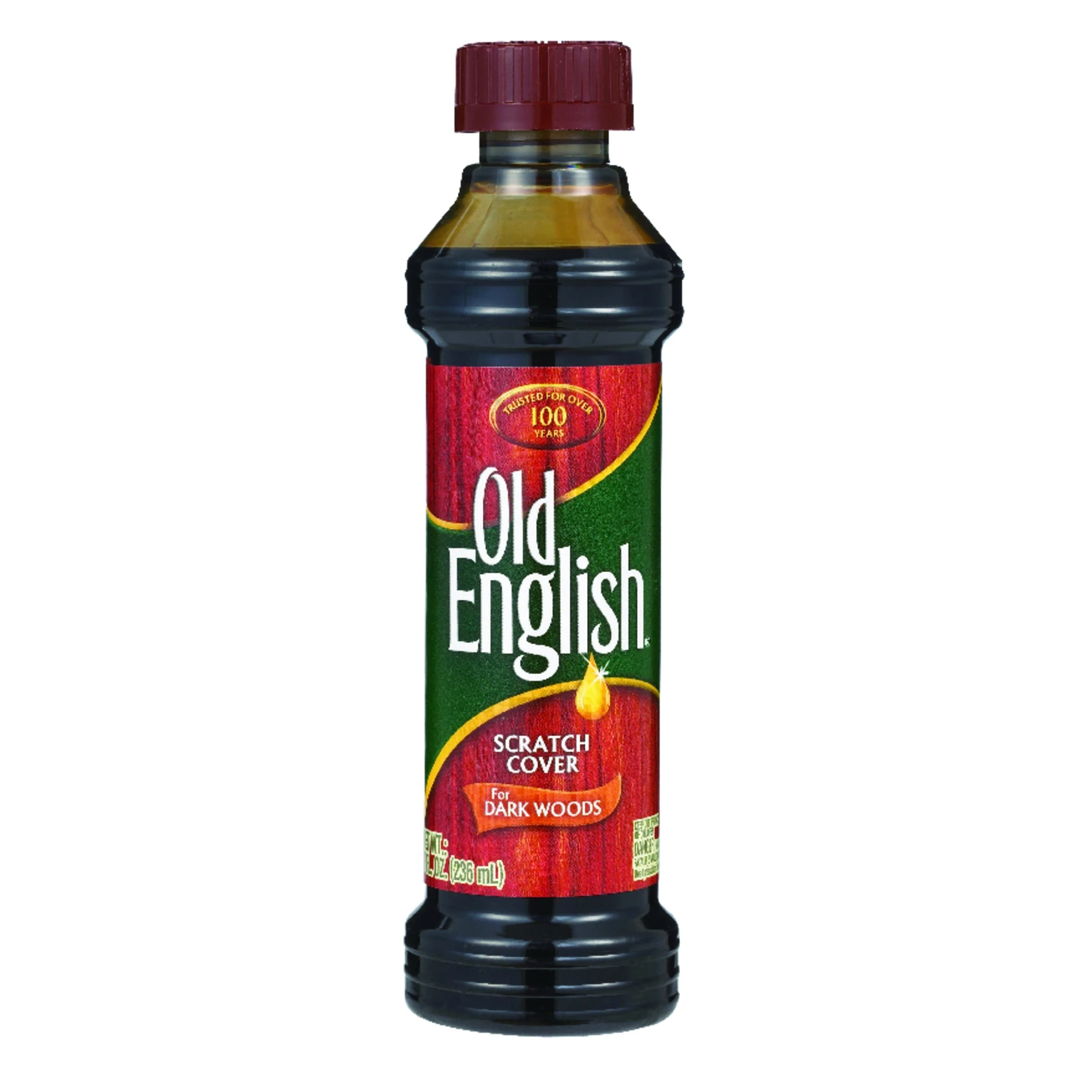 Old English 6233875144 Scratch Cover Furniture Polish, Dark Wood, 8 oz