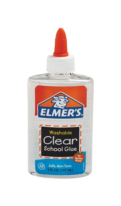 Elmer's Super Strength Washable Polyvinyl Acetate Glue 5 Oz - Clear Liquid Adhesive