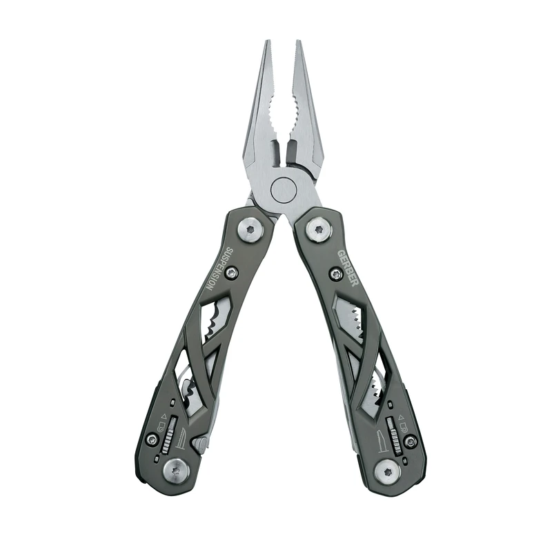 Gerber Suspension Multi-tool With Nylon Sheath, Model 22-01471, Gray/silver Finish