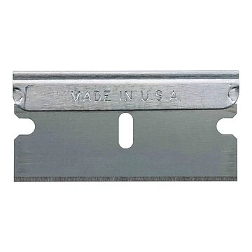 11-515 Single Edge Razor Blades, Steel, 100 Pk, Fits Standard Tools