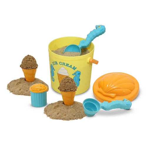 Speck Seahorse Sand Ice Cream Set - Model 6433