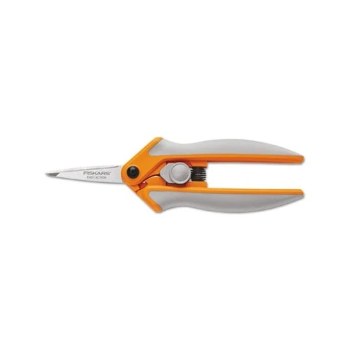 Premier No.6 Easy Action Micro-tip Scissors, 5 Inch Length, Gray