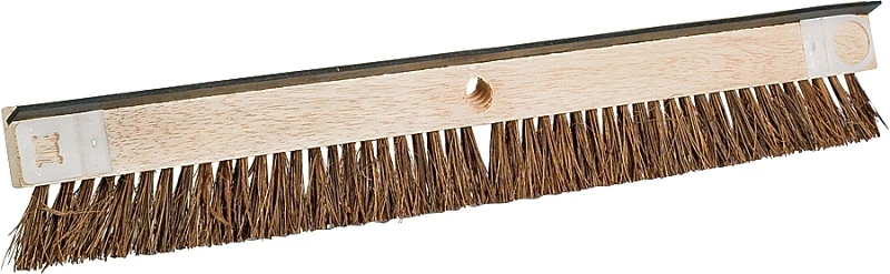 24 In. X 54 In. Driveway Brush With Squeegee And Hardwood Handle