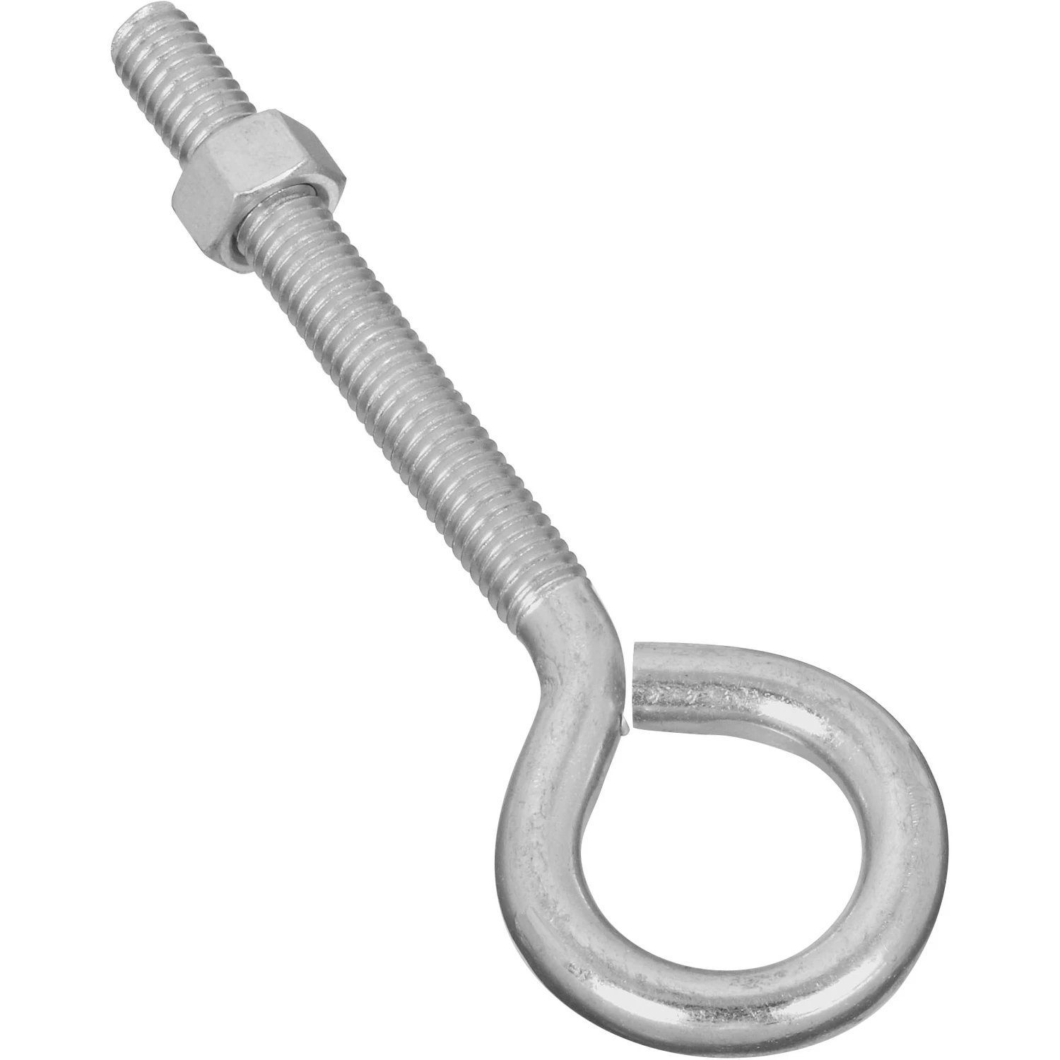 Eye Bolt, Zinc, 3/8 x 5 In.